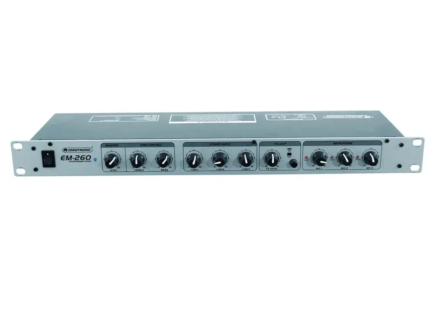 Omnitronic EM-260 Entertainment mixer 