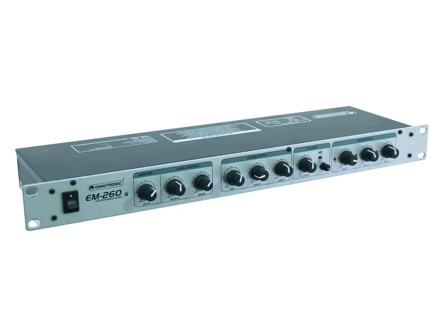 Omnitronic EM-260 Entertainment mixer 