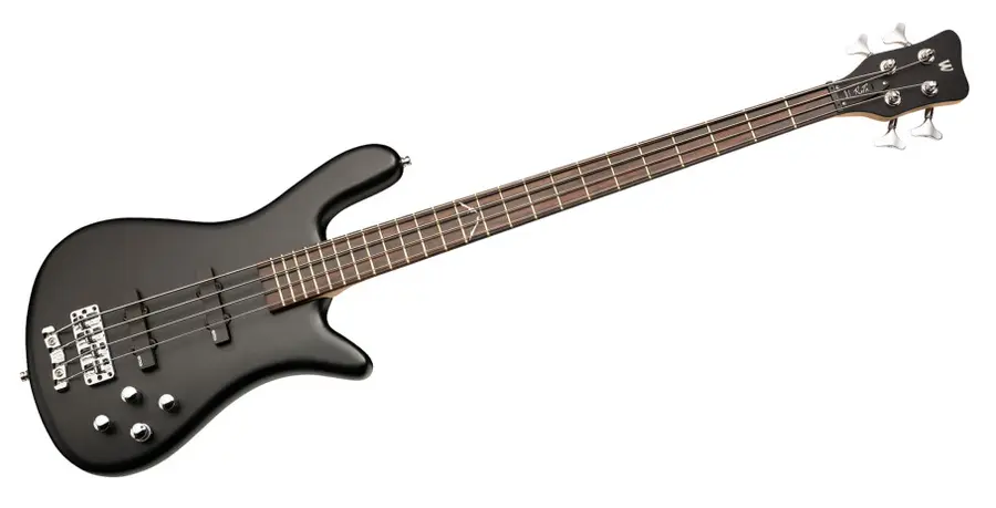 Warwick RockBass Artist Robert Trujillo 4String, Solid Black Satin 