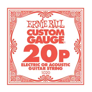 Ernie Ball EB-1020 020 Plain gitar str