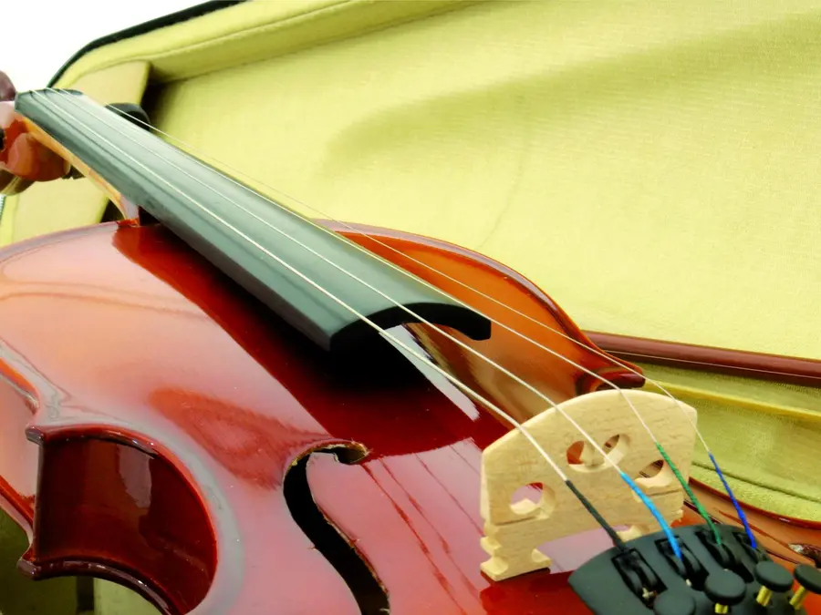 Dimavery Violin 4/4 m/bue i kasse 