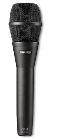 Shure KSM9 condensatormikrofon vokal, svart