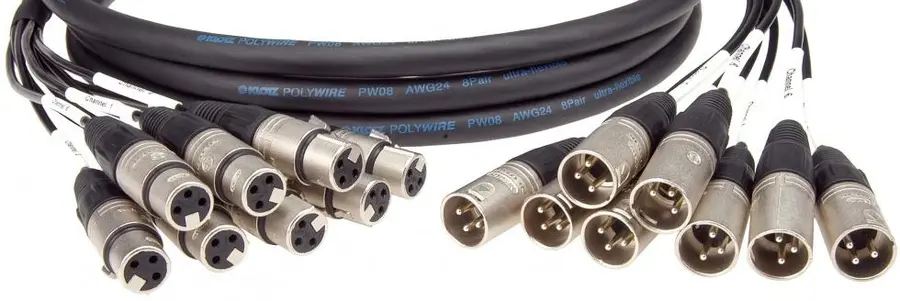 Klotz 8 kan Studioloom XLRF/XLRM 9 m 