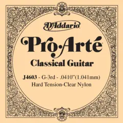D'Addario J4603 G-3 Pro Arte` High (5)