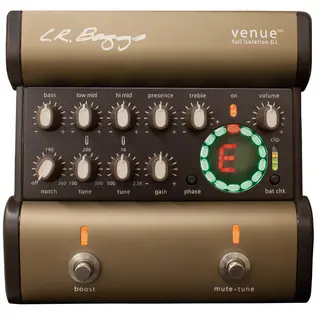 L.R.Baggs Venue DI, Full Isolation DI/Footpedal with Tuner