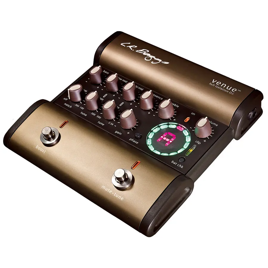 L.R.Baggs Venue DI, Full Isolation DI/Footpedal with Tuner 