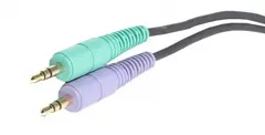 AKG MK HS PC kabel til HSC hodetelefon 2 x 1/8" jack