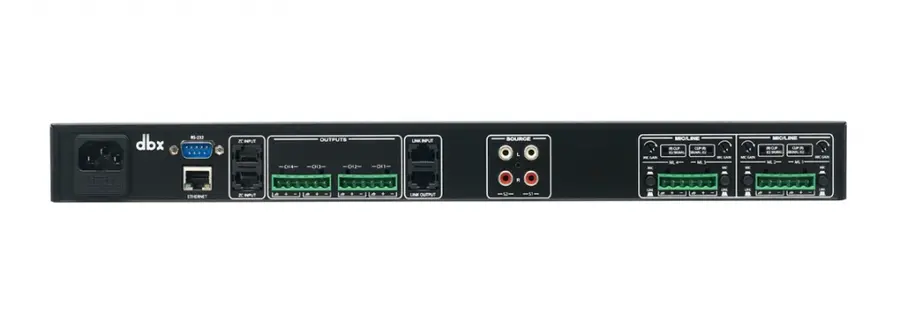 dbx 640m ZonePRO digital systemkontroller for installasjon 