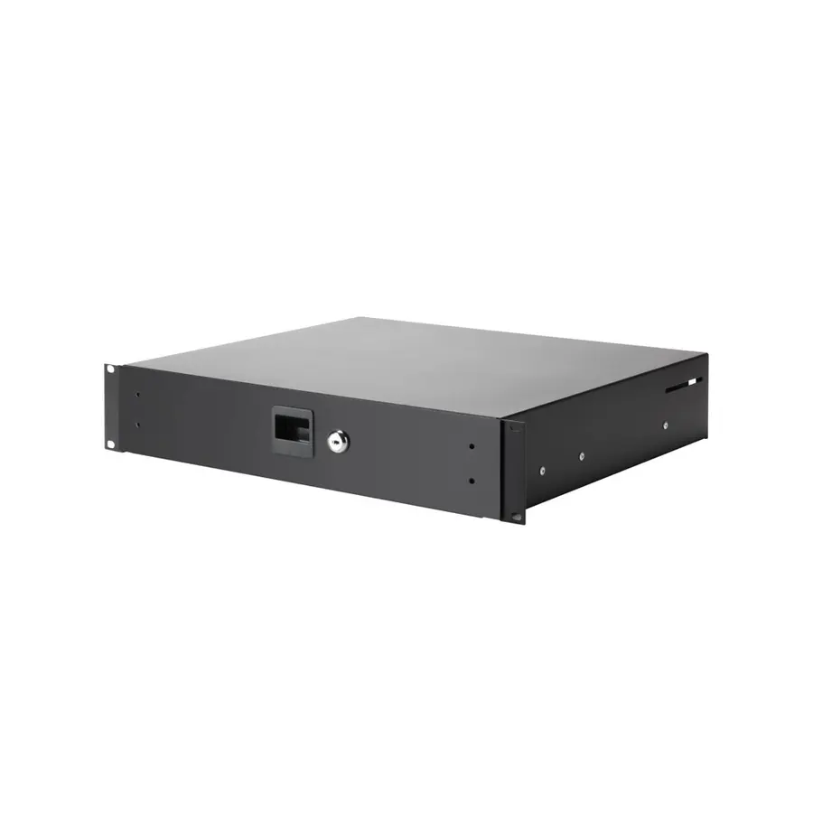 Adam Hall 19" Parts 87402 A - Rack Drawer 2 U aluminium 
