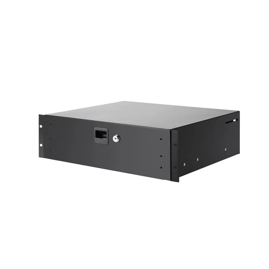 Adam Hall 19" Parts 87403 A - Rack Drawer 3 U aluminium 