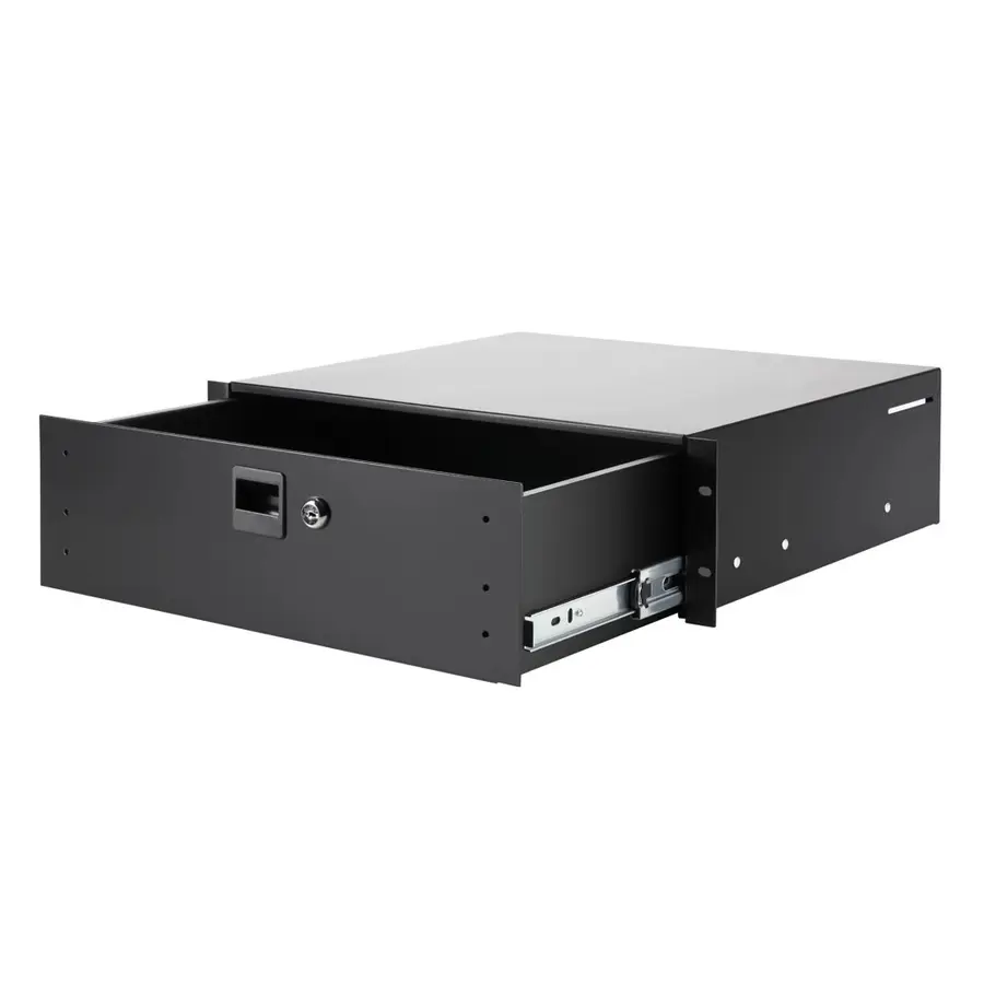 Adam Hall 19" Parts 87403 A - Rack Drawer 3 U aluminium 