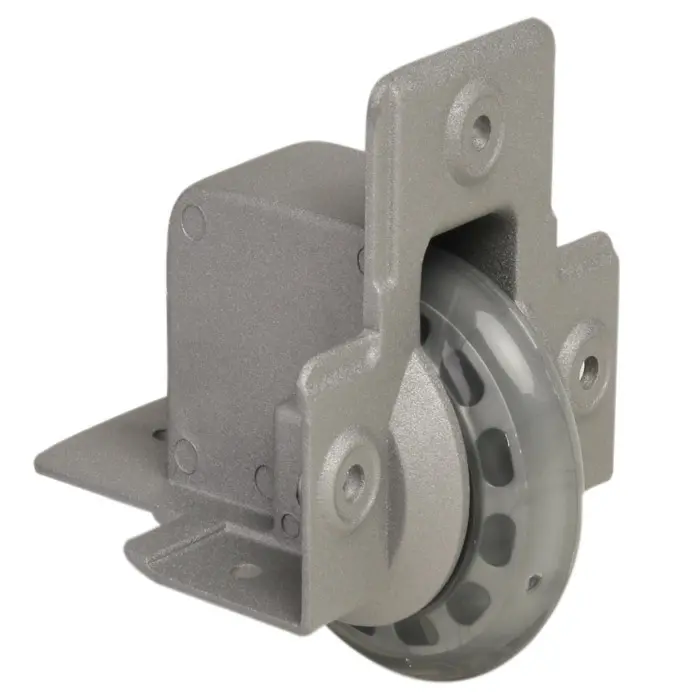 Adam Hall Hardware 37551 S - Recessed Edge Castor with soft 