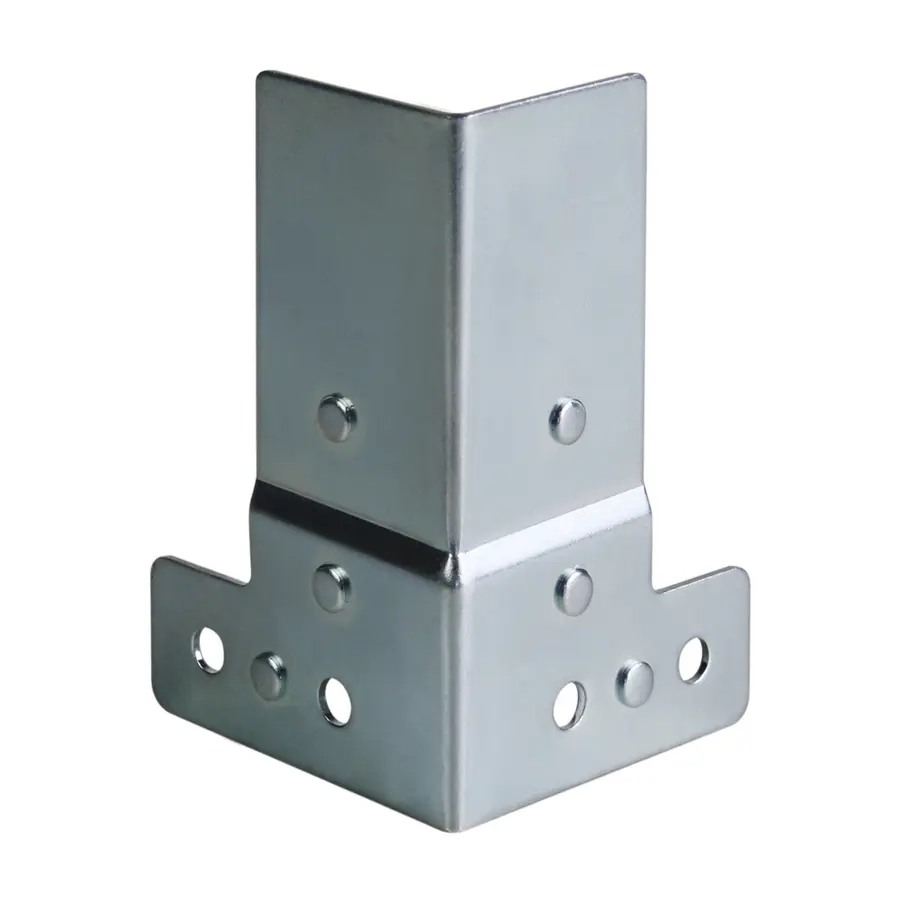 Adam Hall Hardware 40405 - Corner Brace 50 x 80 cranked 