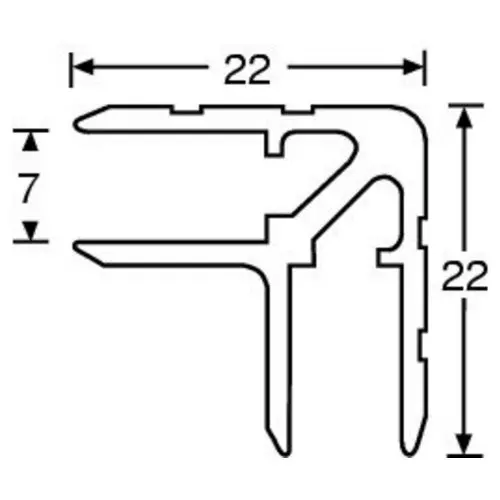 Adam Hall Hardware 6129 - Aluminium Casemaker for 7 mm Mater 