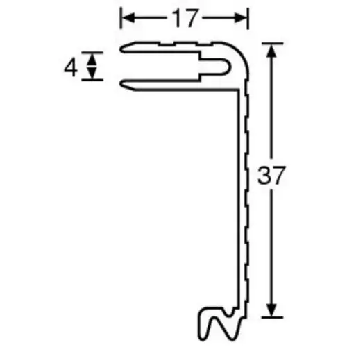 Adam Hall Hardware 6134 - Aluminium Lidmaker for 4 mm Materi 