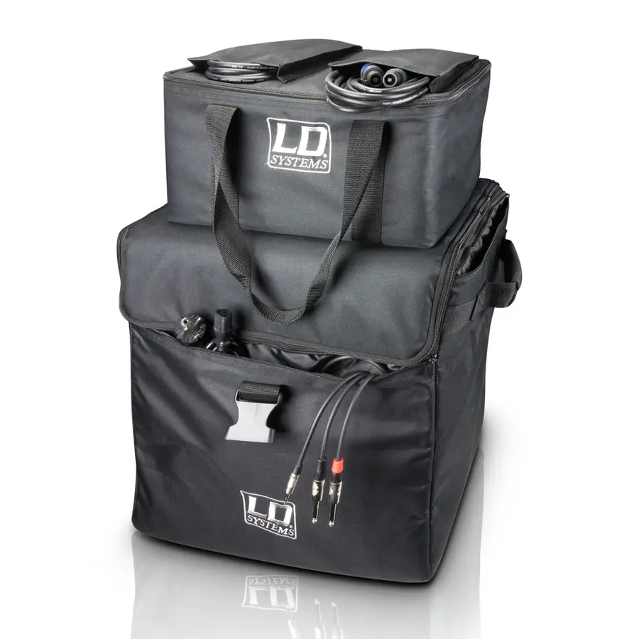 LD Systems DAVE 8 SET 1 - Transport bags with wheels for DAVE 8 systems 