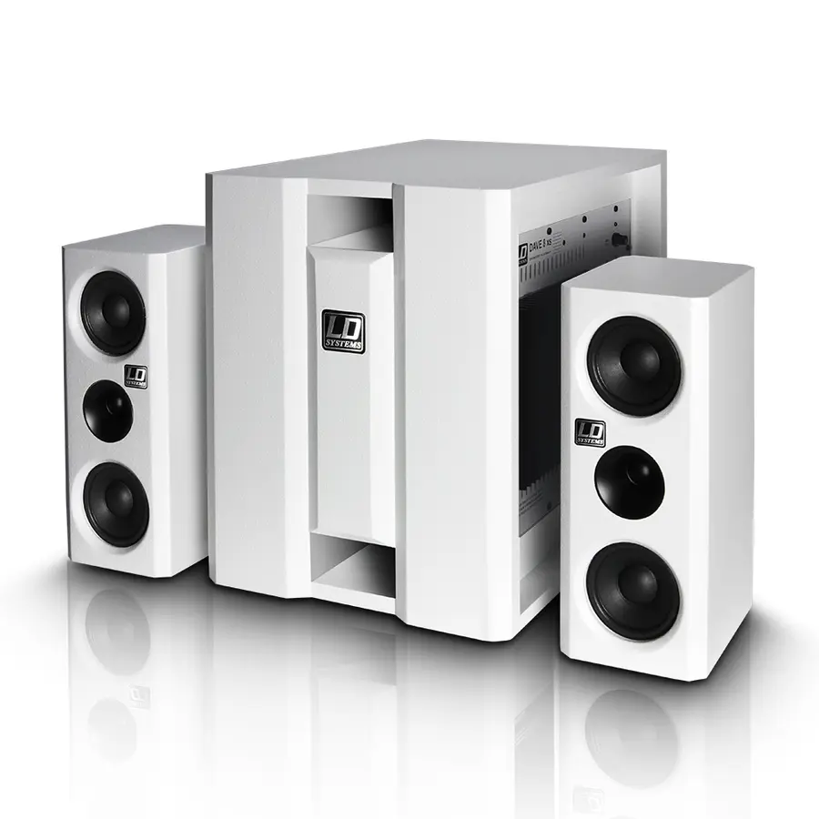LD Systems DAVE 8 XS W Compact 8" active multimedia system 