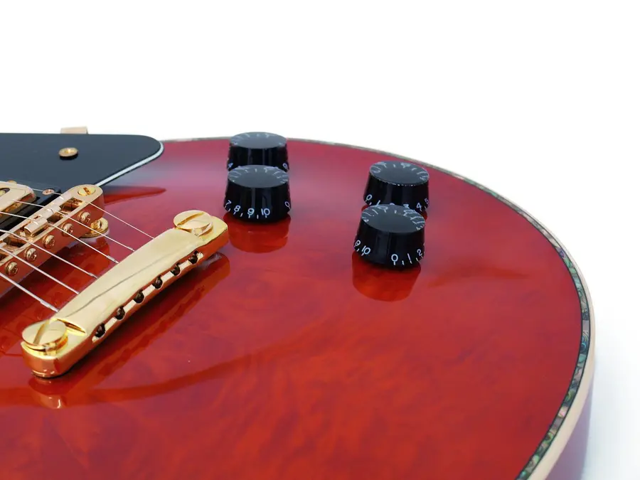 DIMAVERY LP-700 E-Guitar,  Honey hi-gloss 