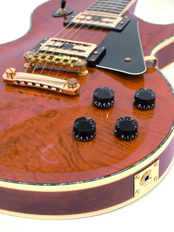 DIMAVERY LP-700 E-Guitar,  Honey hi-gloss 