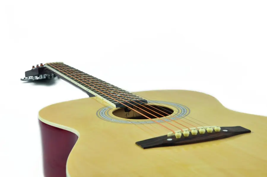 DIMAVERY AW-303 western-guitar, nature 