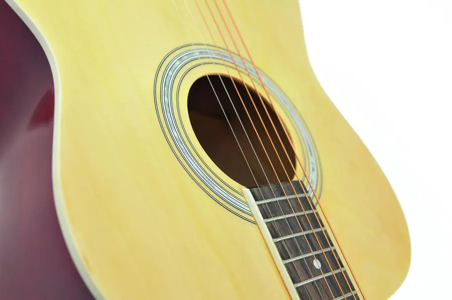 DIMAVERY AW-303 western-guitar, nature 