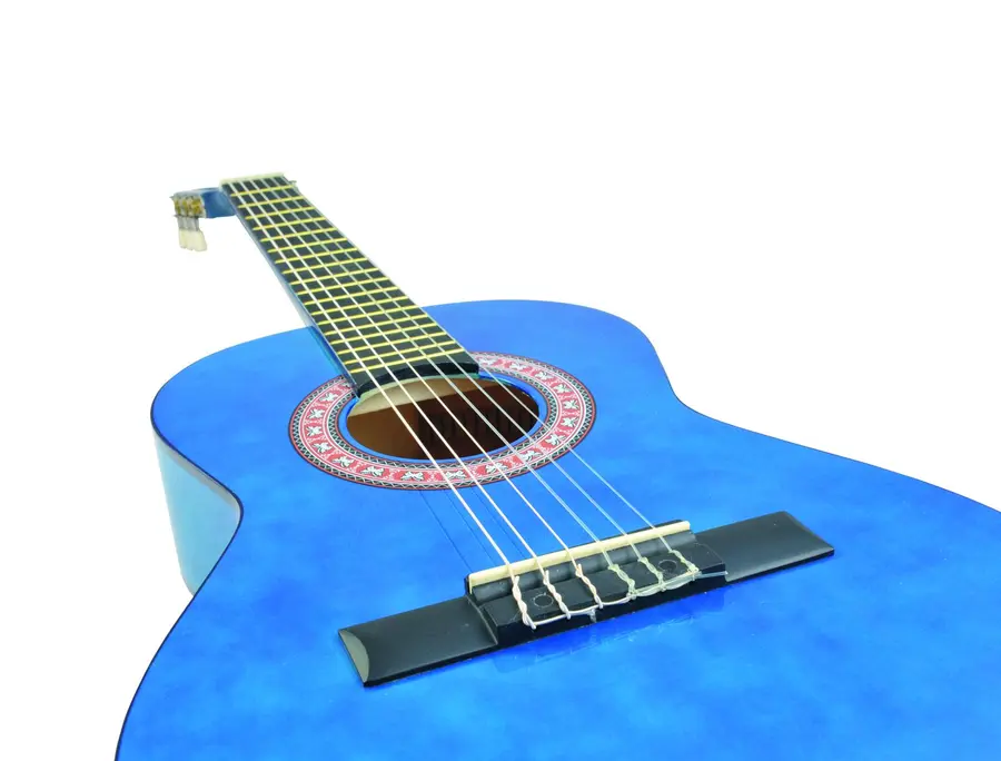 DIMAVERY AC-303 Classic Guitar 1/2, blue 