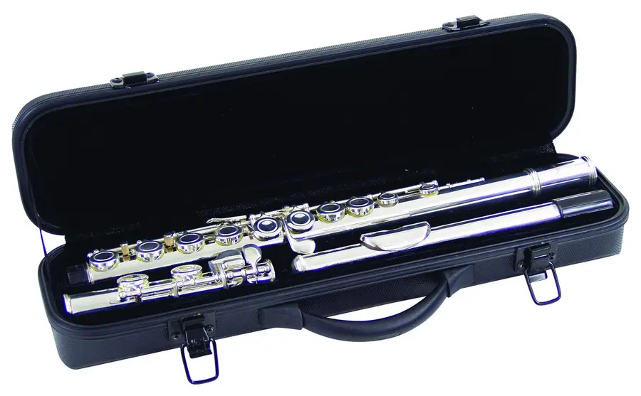 DIMAVERY QP-10 C Flute, silver-plated 