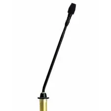 Shure 10-inch gooseneck cardioid, surface mount preamp, LED