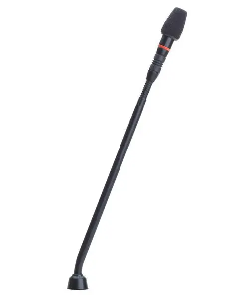 Shure 10-inch gooseneck supercardioid, less preamp, LED 