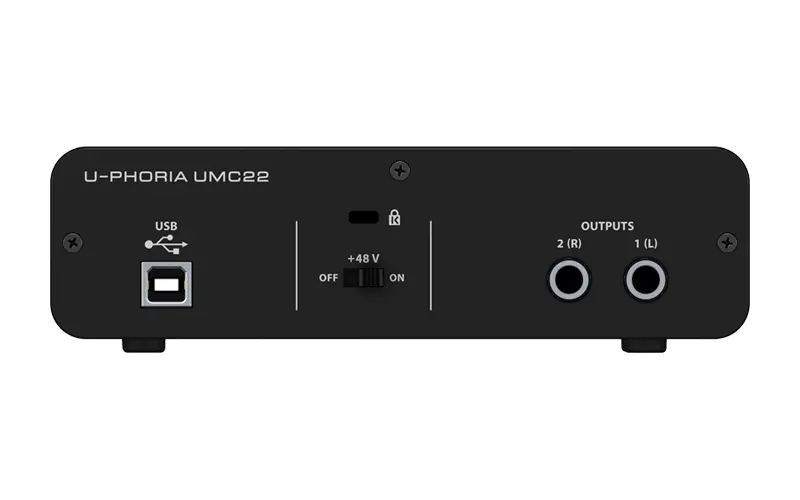 Behringer U-Phoria UMC22 lydkort 