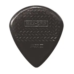 Dunlop 471P3S MAXGRIP Jazz III "Black Stiffo" Plekter 6-pakning