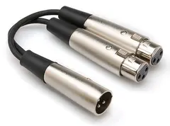 Hosa Y-Kab XLRM/2XLRF