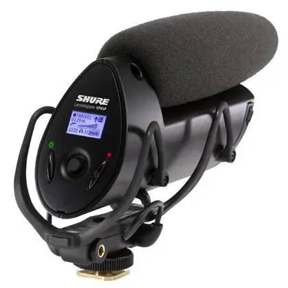 Shure VP83F Camera Mount Shotgun Mic Flash Recorder "Lenshopper" 