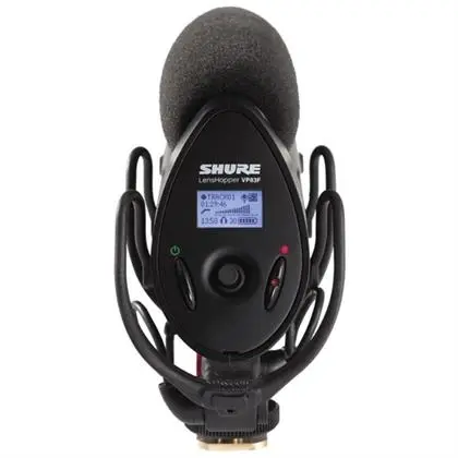 Shure VP83F Camera Mount Shotgun Mic Flash Recorder "Lenshopper" 