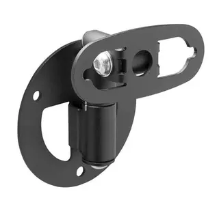 K&amp;M 24160 Veggfeste for Gen 6010, 8020, 8030, 4010, 4020 Sort (Pris pr stk)