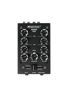 OMNITRONIC GNOME-202 Mini mixer black