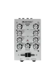 OMNITRONIC GNOME-202 Mini mixer silver