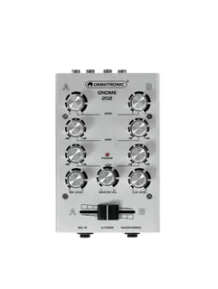 OMNITRONIC GNOME-202 Mini mixer silver