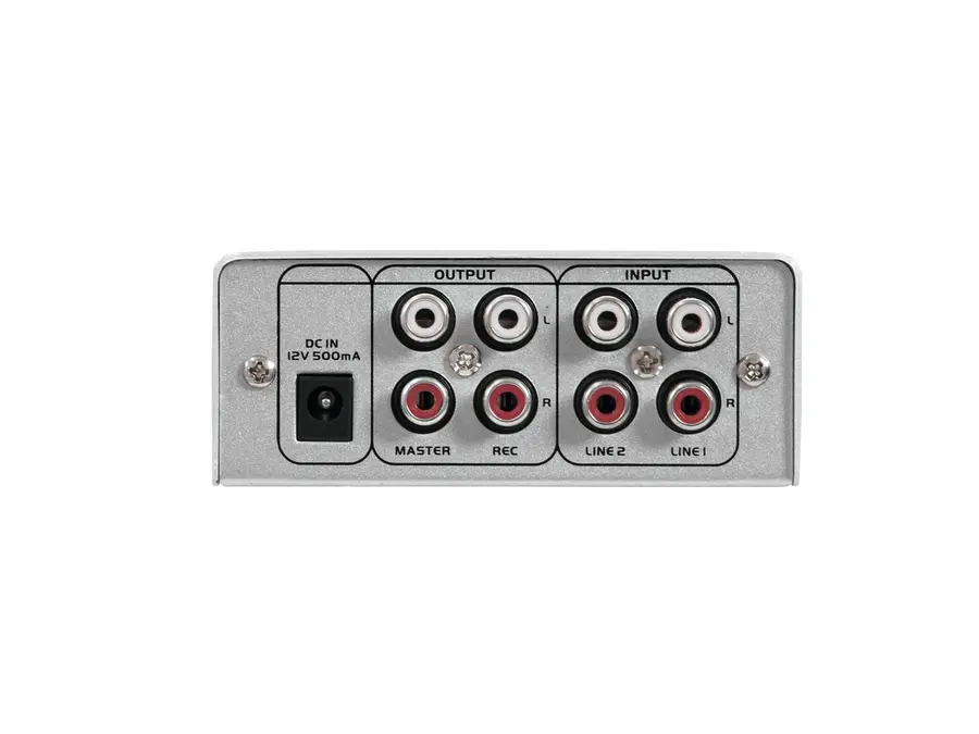 OMNITRONIC GNOME-202 Mini mixer silver 