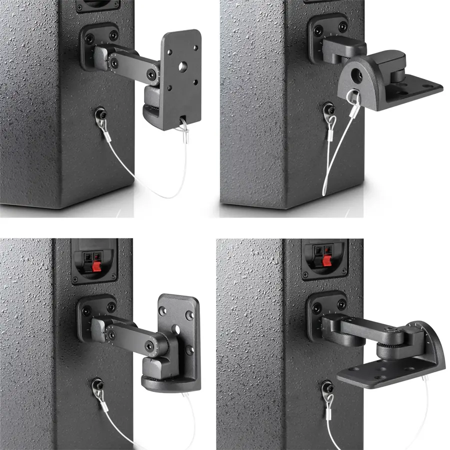 LD Systems SAT WMB 10 B - Wall mount for speakers black 
