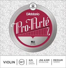 D'Addario J56 4/4M Proarte violin Set 4/4 Medium Tension
