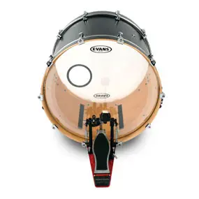 Evans BD26GB4 EQ4 clear 26" bass-skinn 