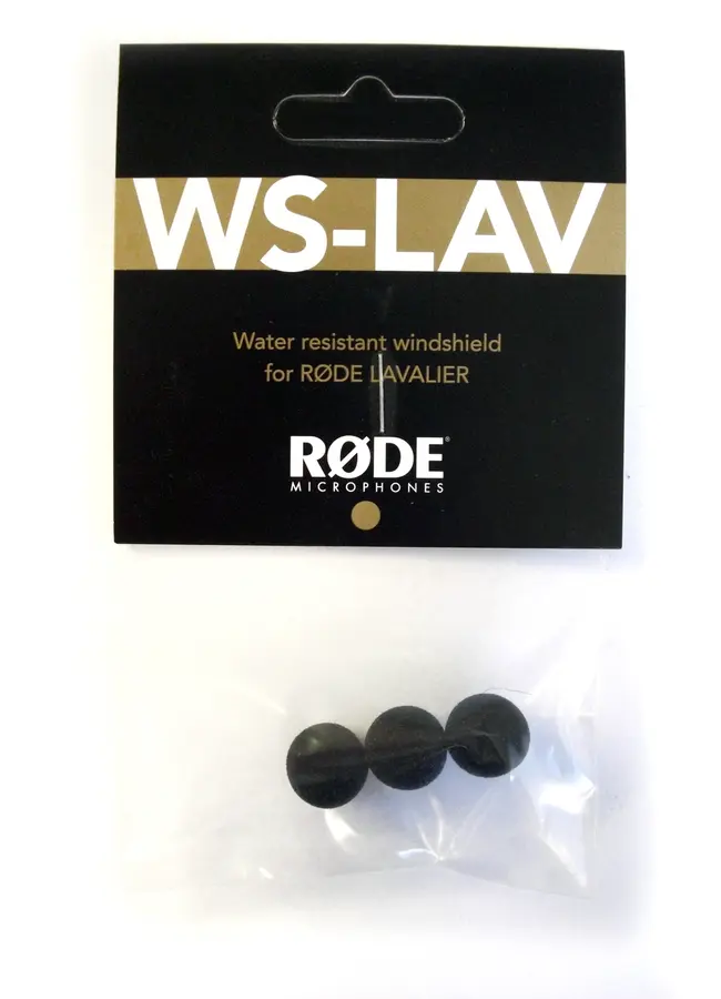 Røde WS-LAV Vindhette 3 stk 