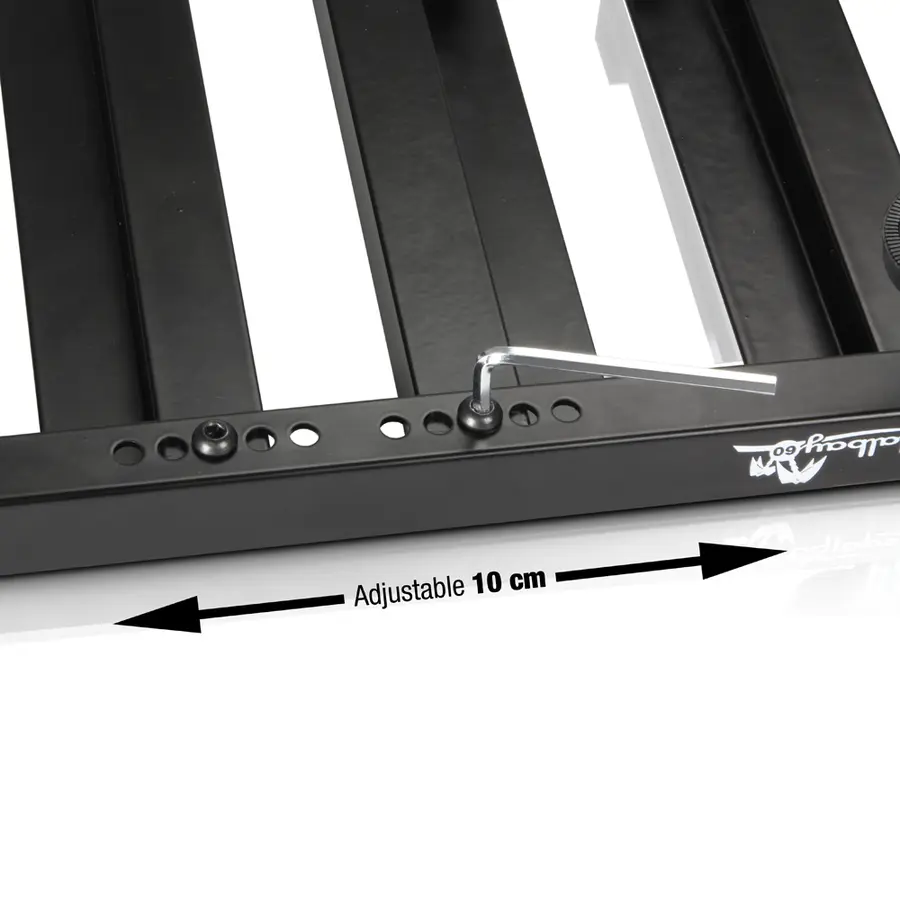 Palmer MI PEDALBAY 40 - Lightweight variable Pedalboard with bag 
