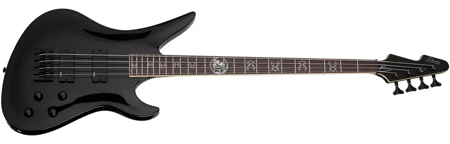 Schecter Dale Stewart Bass (BLK) Gloss Black 