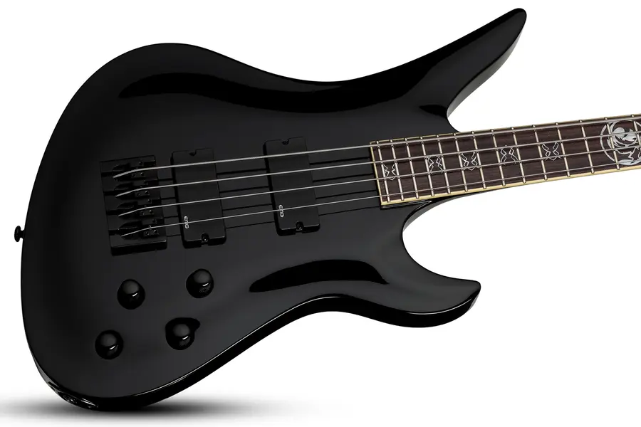 Schecter Dale Stewart Bass (BLK) Gloss Black 