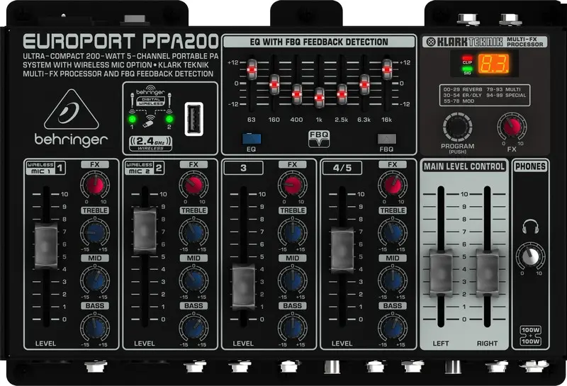 Behringer EUROPORT PPA200 