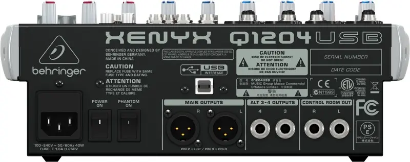 Behringer Xenyx Q1204USB 