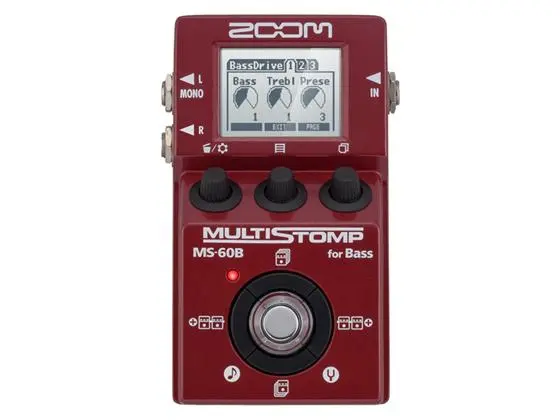 Zoom MS-60B multistomp for bass 