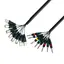 Multicable 8x8 XLR male-jack 3m